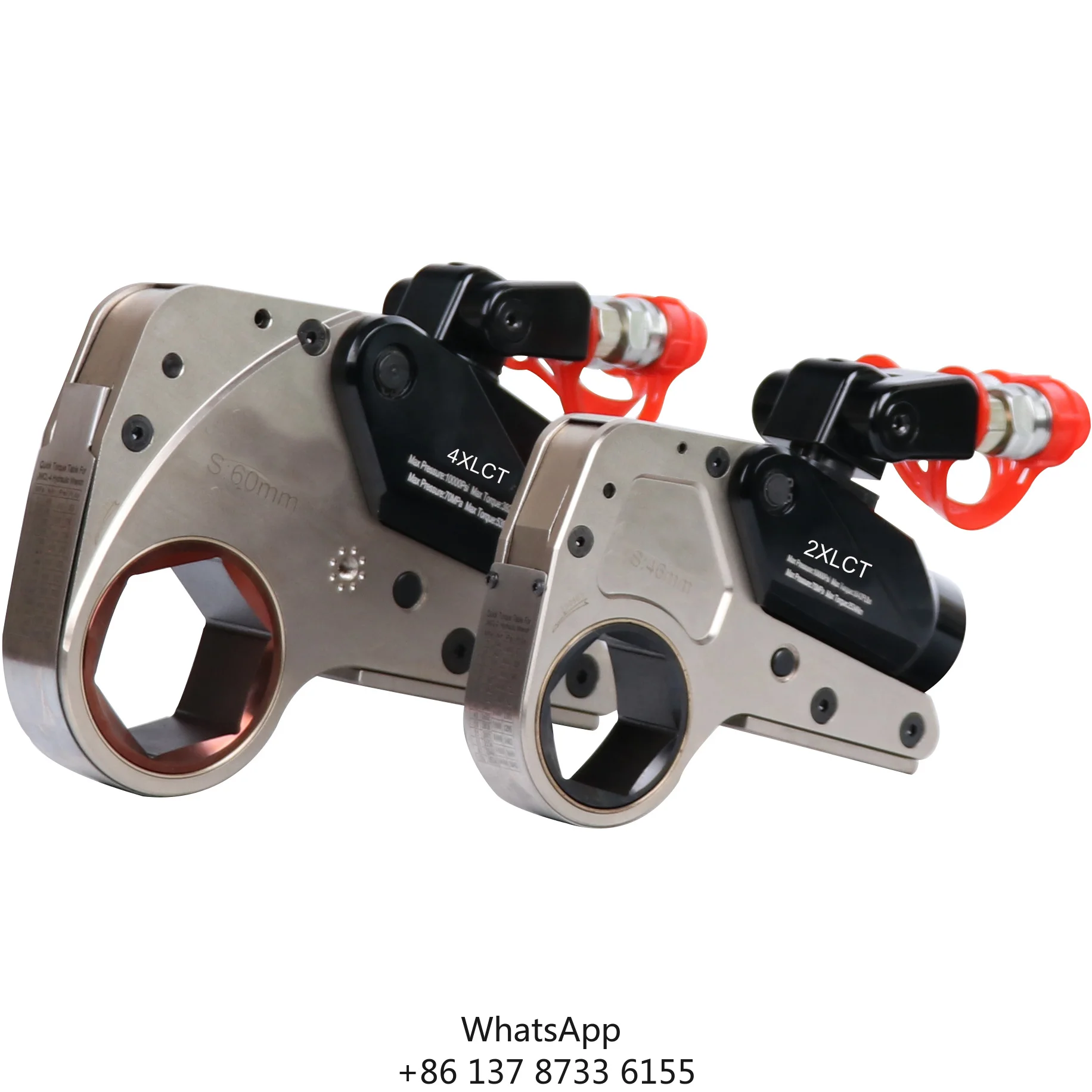 14XLCT 16245Nm Adjustable Hexagonal Cassette Hollow Hydraulic Torque Spanner Wrench