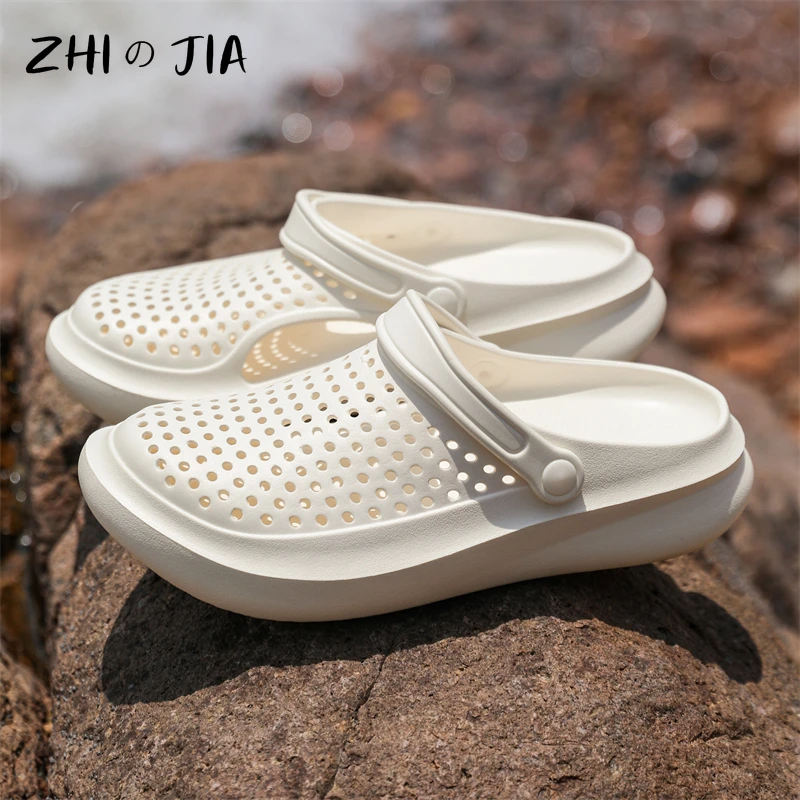 

Summer New Sandals Men's Outdoor Cave Shoes Casual Breathable Slippers Water Beach Quick Drying Shoes Couple Sandals