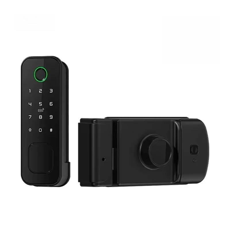 APP IP55 Waterproof  Door Lock for Home/Office Bull Head Fingerprint Password Lock Outdoor Single & Double Fingerprint
