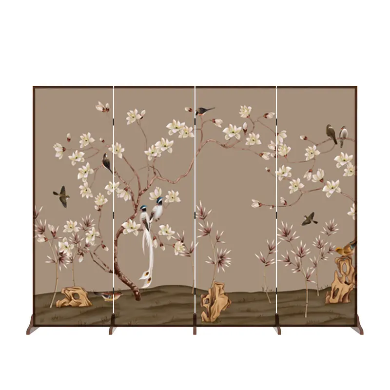 

Entrance screen partition living room room folding movement