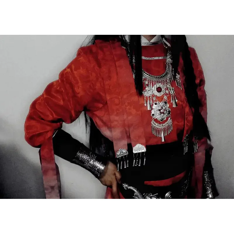 DY20Anime Tian Guan Ci Fu Hua Cheng disfraz de Cosplay bendición oficial del cielo HuaCheng disfraz de Cosplay trajes Hanfu Set completo 25