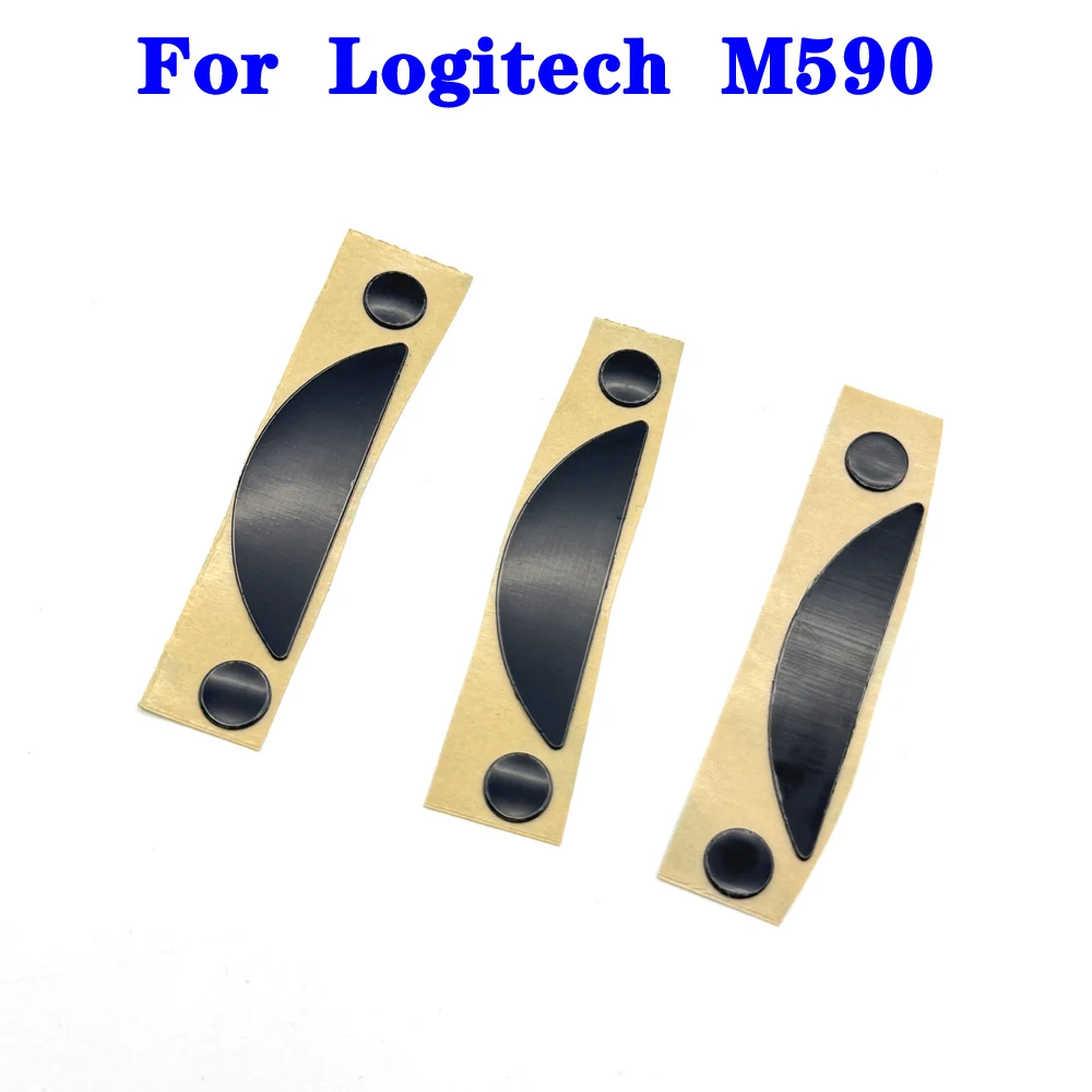 

1Set Mouse Feet Glide Sticker Curve Edge Skates For Logitech M590 0.6mm Connector Mouse Skates Replacement