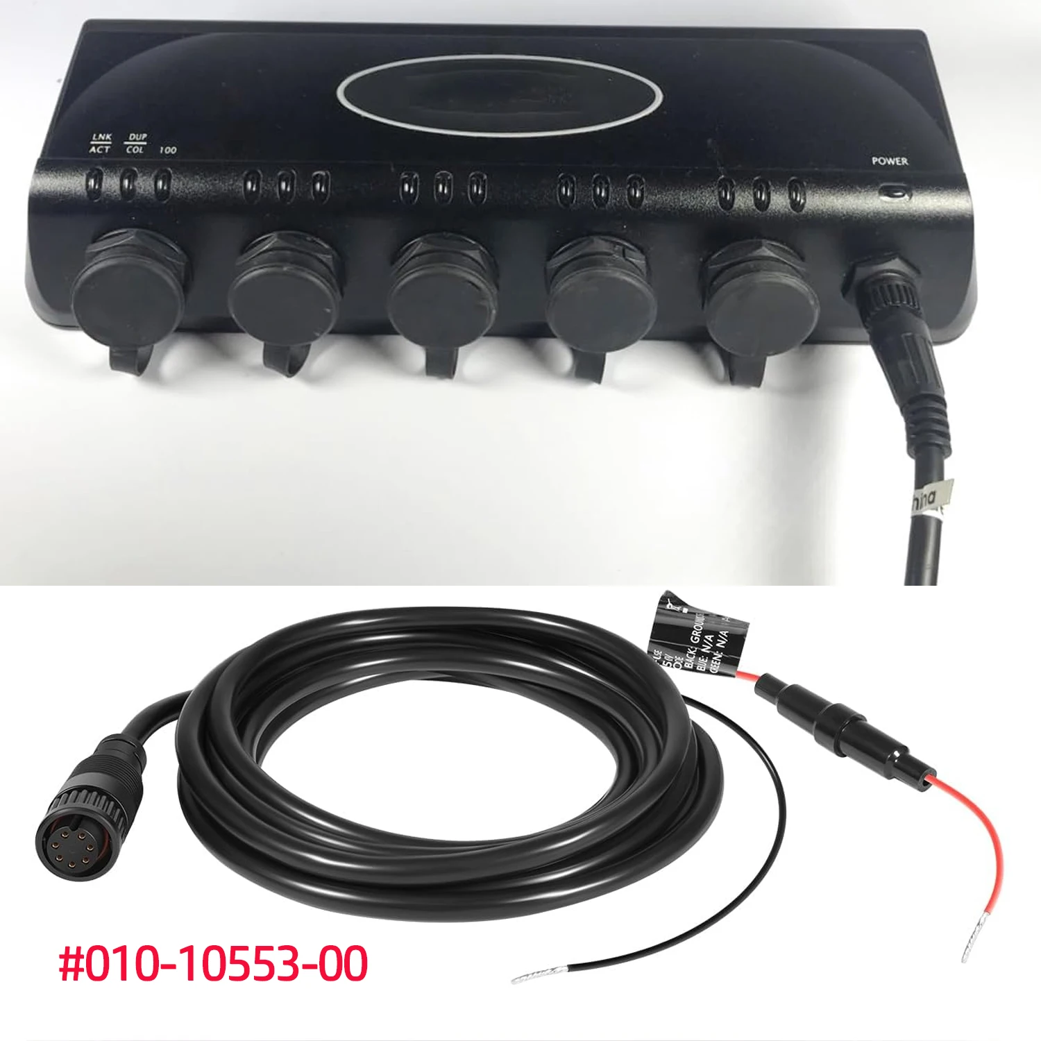 船舶用電力ケーブル-010-10553-00-ガーミン-gms-10-ネットワーク-ポート-エクスパンダー用、oem-交換用電源コード、7-ピン電源コネクタ付き