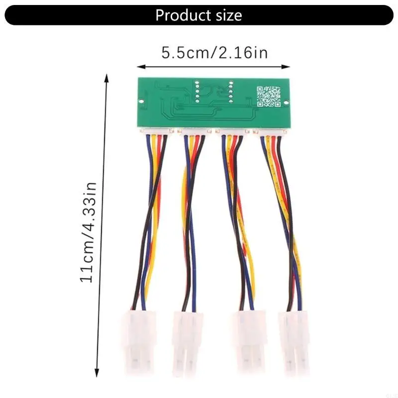 q1jc 12v 4 in 1 square fan simulators simulators emulator สำหรับอุปกรณ์เสริม S21 S19K