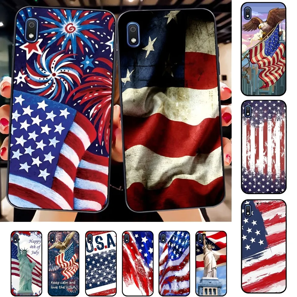 Celebrating Independence Day Party in the United States Phone Case For Samsung A 10 11 12 13 20 21 22 30 31 32 40 51 52 53 70 71