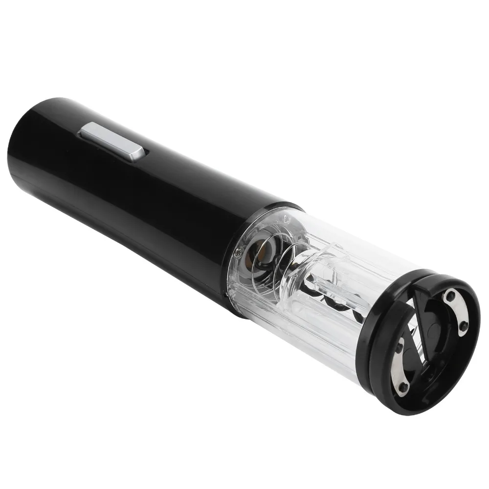 Fast One-Button Operation Electric Wine Opener Foil Cutter ABS Automatic Bottle Opener Electric Corkscrew Kitchen