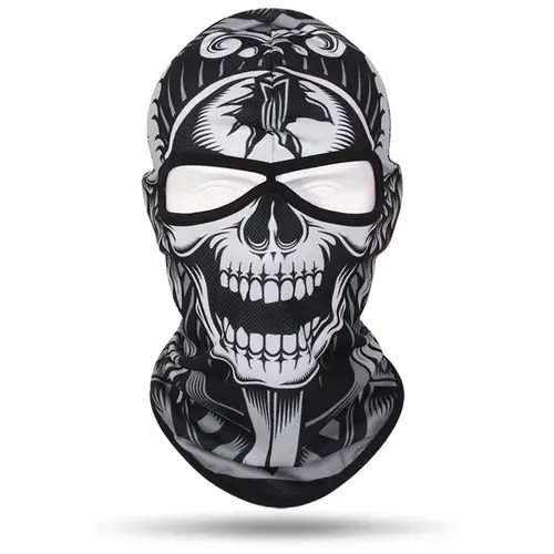2 Holes Balaclava Skull Full Face Mask Unisex Head Cover Motorcycle Mask Cycling Headgear Hat MTB Bike Bicycle Helmet Liner Caps - Image 4