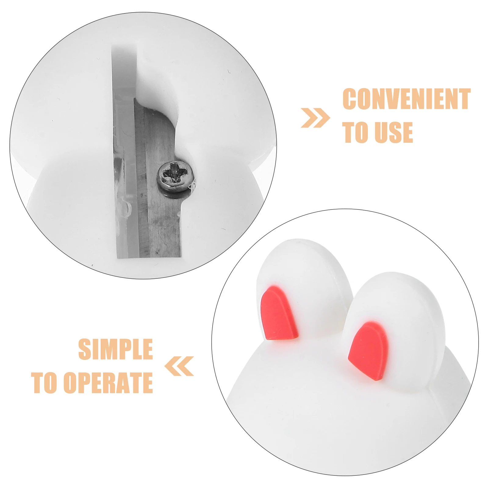 

Cute Cartoon Animal Manual Pencil Sharpener Small Handheld For Girl Kids Office Home Decorative Makeup Lightweight Mini