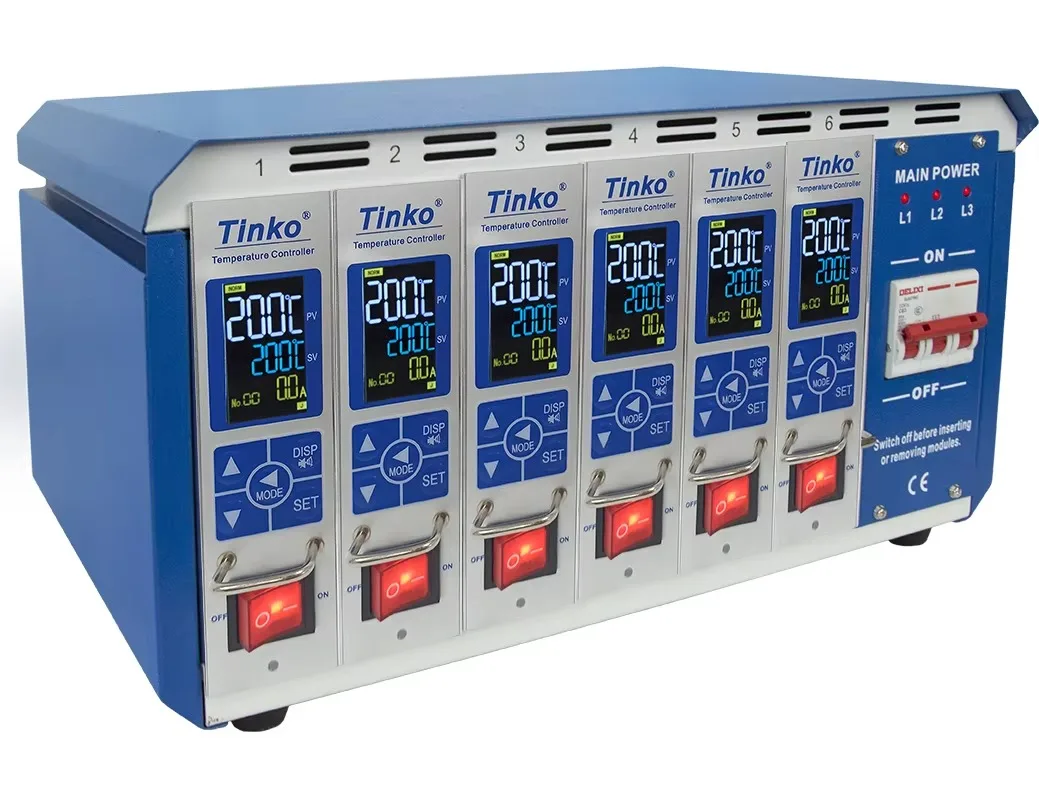 

6 Cavities Multi-channel Pid Hot Runner Temperature Controller for Plastic Industry