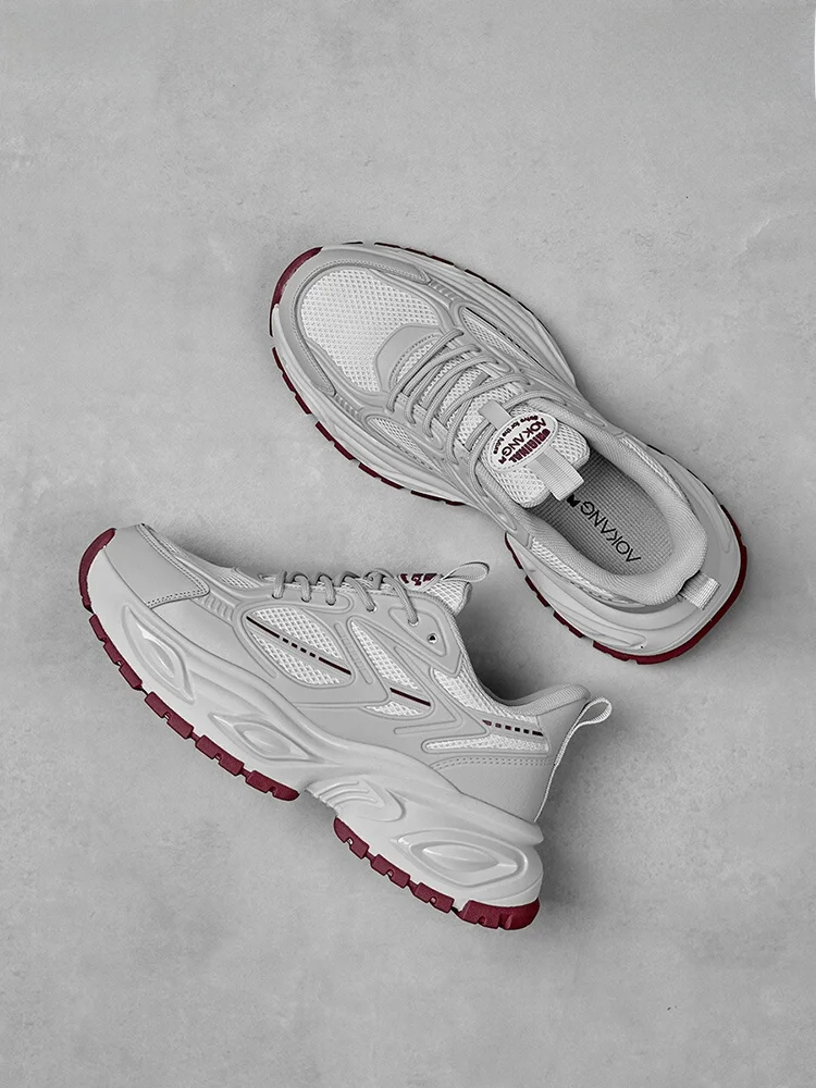 

Aokang Dad Shoes Men's 2026 New Spring Breathable Mesh Sport Shoes Heightened Casual Running Shoes Trendy Men's Footwear