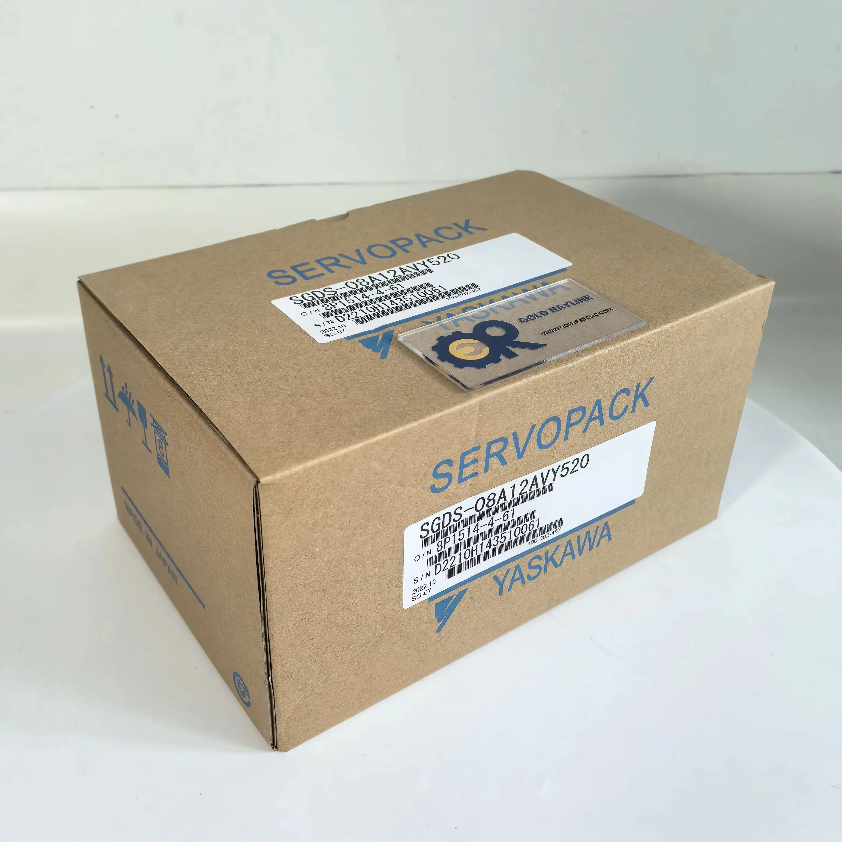 

New SGDS-08A12AVY520 Yaskawa Servo Drive In Stock Fast Shipping