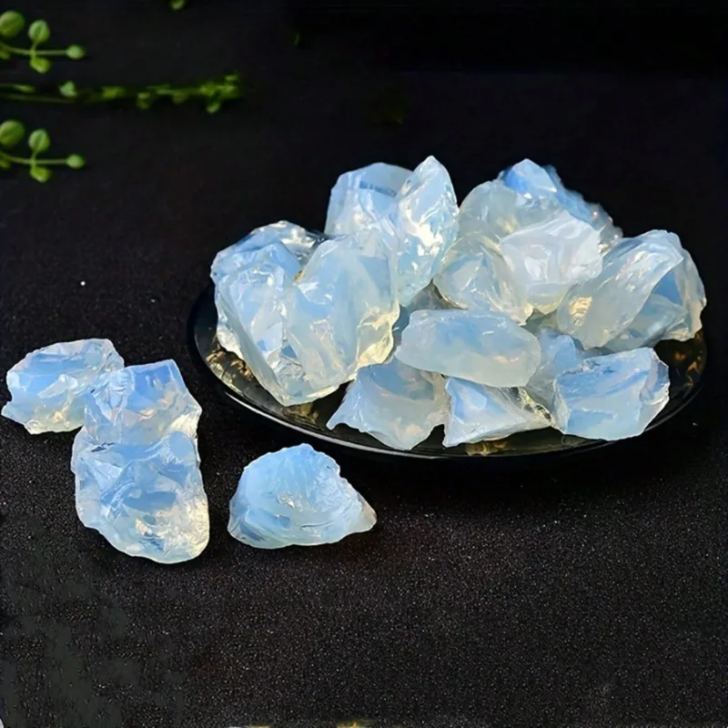 Opalite Crystal Raw Stone And Gem Crystal Healing Crystals Reiki Crystal Chakra Stones Fishing Tank Filler