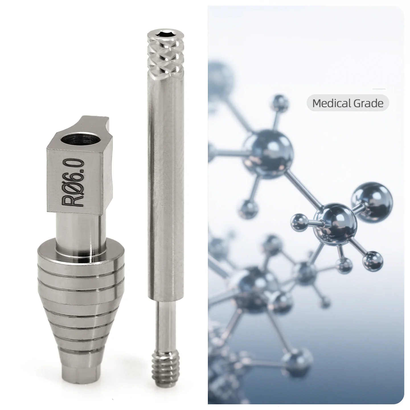 Dental Prostatic Components Hex Fixture Pick-up Impression Coping Open Tray Dentist Tool for OTS