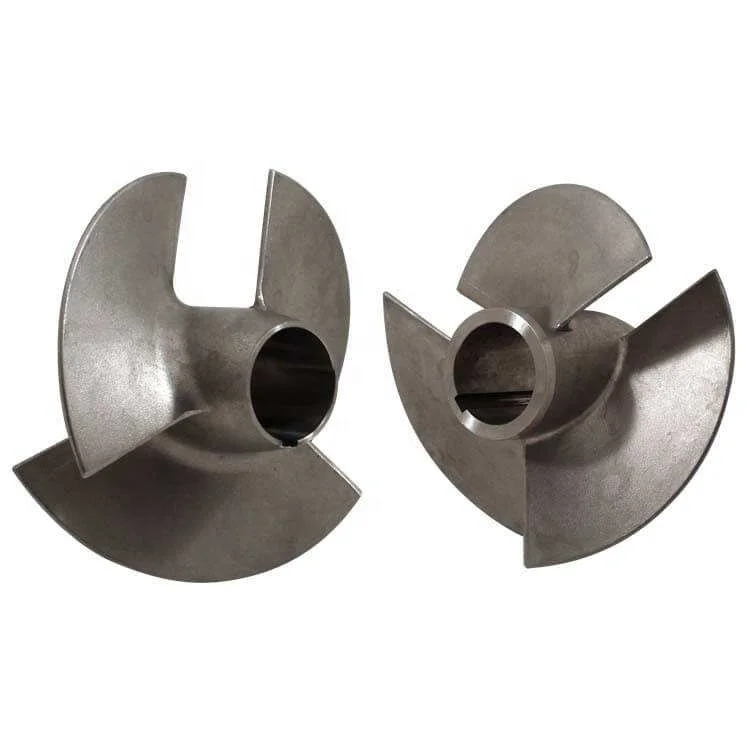Customized Casting Water Pump Impellers Precision Casting Compressor Stainless Steel Casting Impeller for Water Pump