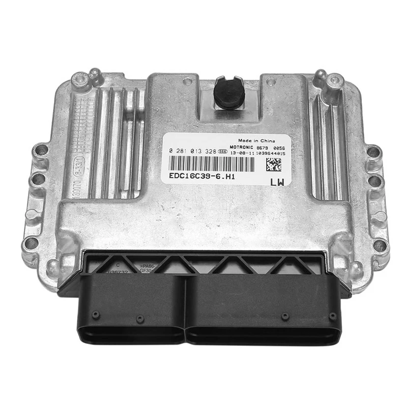 

1 PCS 2.8T Car Crude Oil Engine Computer Board ECU 0281013328 EDC16C39-6 Silver For Great Wall Wingle Haval