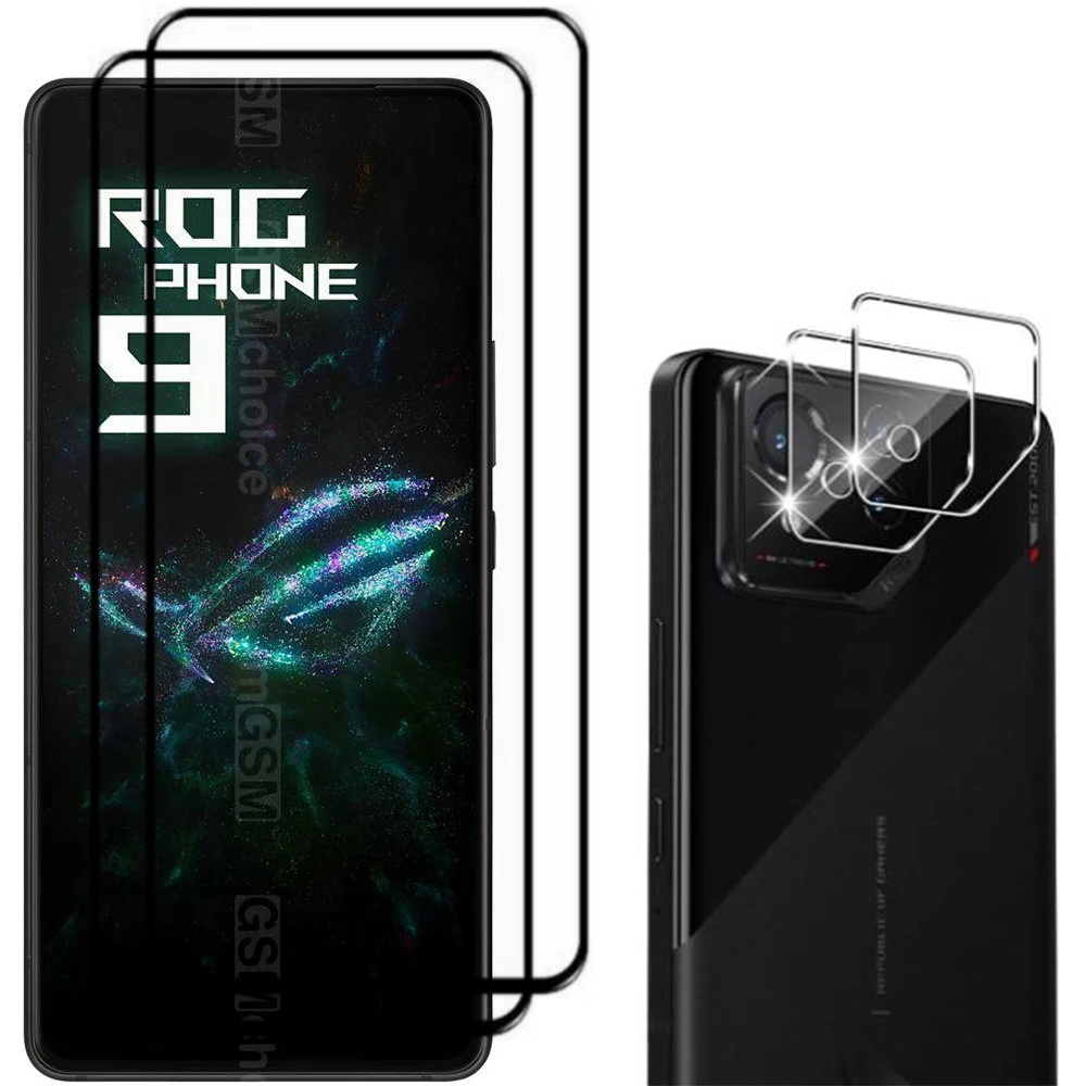 For Asus ROG Phone 9 Pro Camera Lens Protector Cover Case Back Tempered Glass for ASUS Rog9 ROG9 8pro Rog9Pro Lens Ring Film