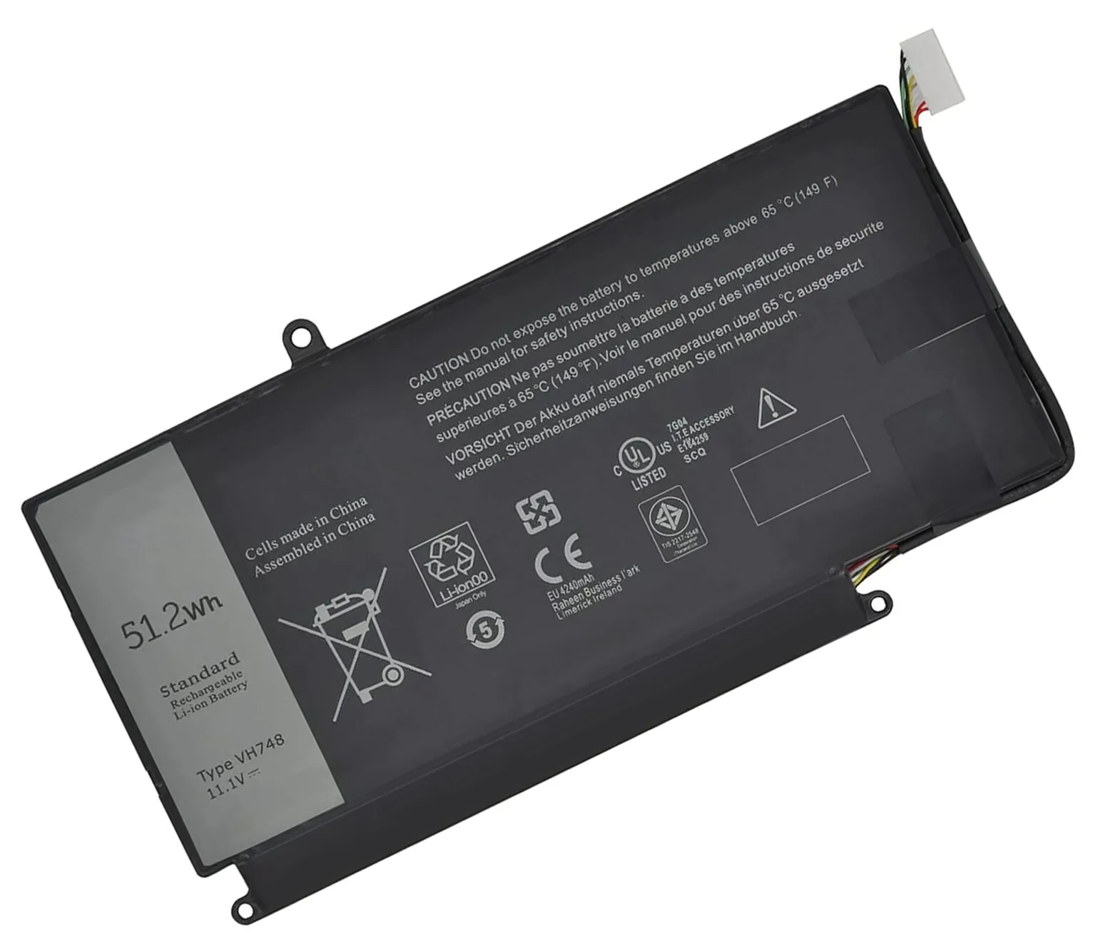 

Новый аккумулятор для ноутбука VH748 для серии Dell Inspiron 14 5439 Vostro 5460 5470 5560