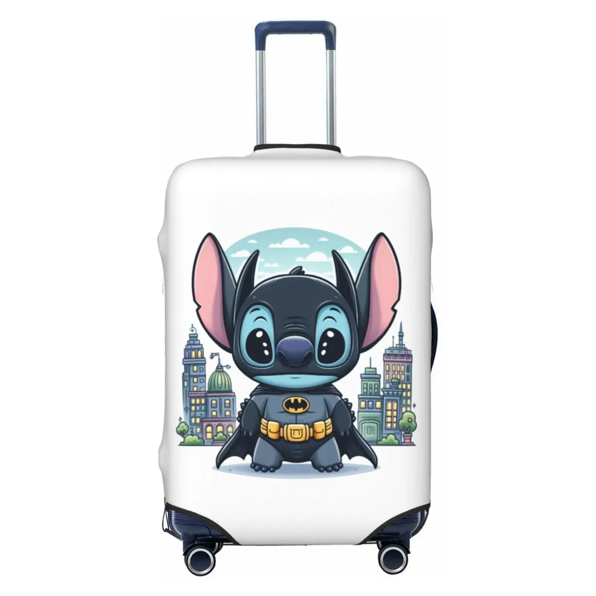 

Эластичный защитный чехол для чемодана с аниме-принтом S-Stitch, модный дизайн