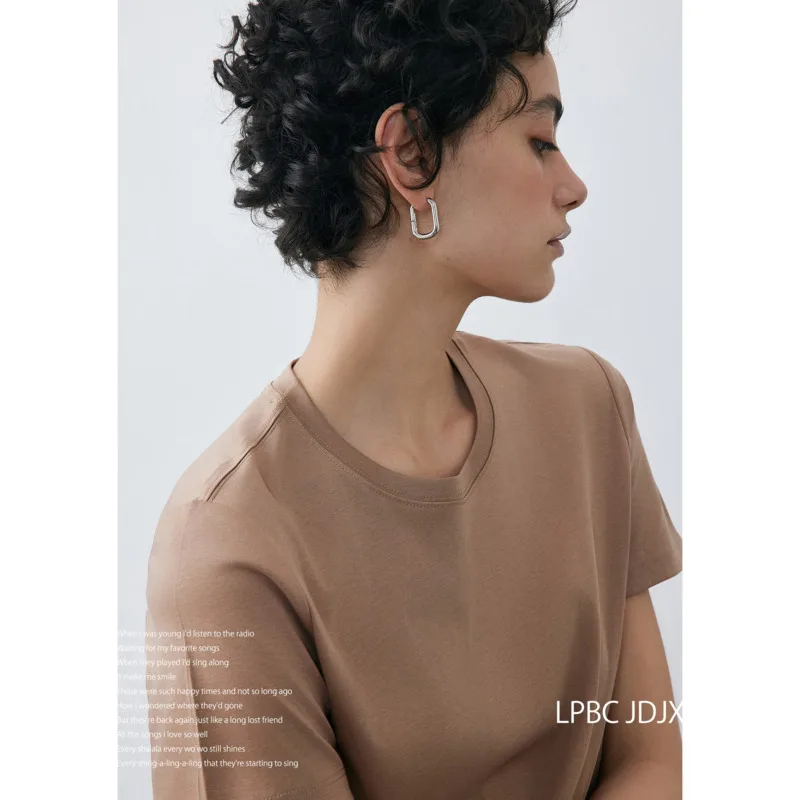 Thumbnail 4 - #59 Womens Basic Cotton T-Shirts Sale