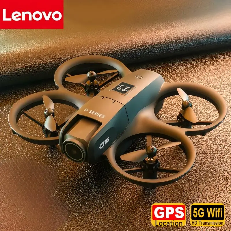 Lenovo D16 GPS Drone 8K Aerial HD Profesional Dual-camera Helicopter Optical Flow Positioning Avoidance Brushless Motor Drone