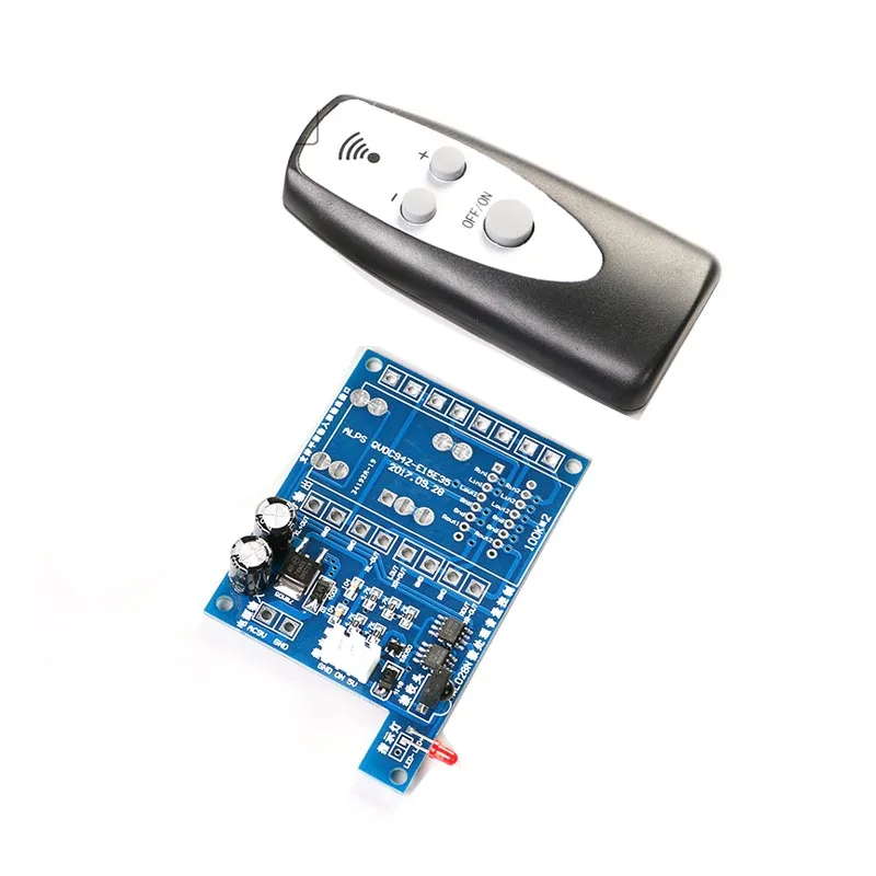 Imagem -05 - Alps Motor Potentiometer Controle Remoto Amplificador Volume Control Panel Preamp Power Amp Headphone Audio 50k 100k