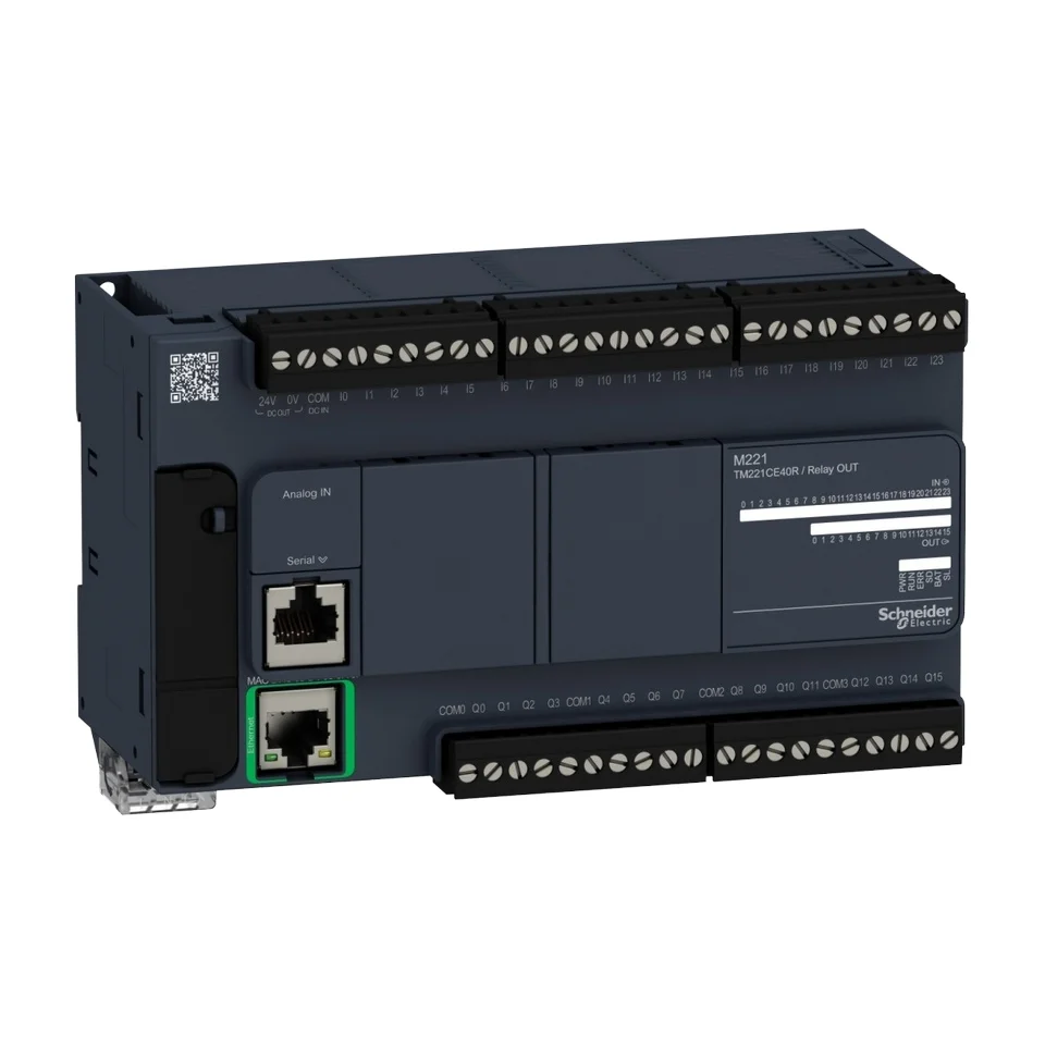 S7 1200 PLC TM221CE40R With RS485 Communication Interface New Condition Industrial Control PAC Dedicated Controllers