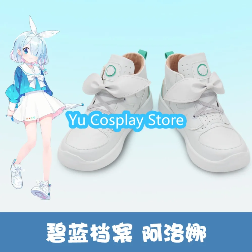 

Yu Косплей Магазин Синий Архив Арона Обувь для косплея Хэллоуин Обувь для ролевых игр Сапоги Аниме Игровой костюм Реквизит Аниме