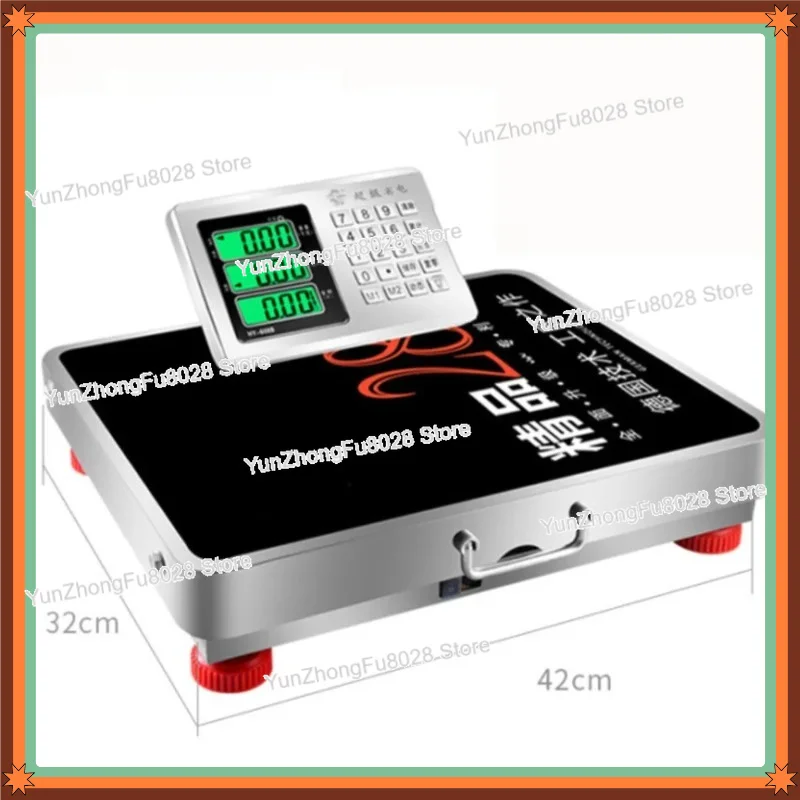 150kg Wireless Electronic Scale 300kg Portable Separation Platform Said Commercial Scale