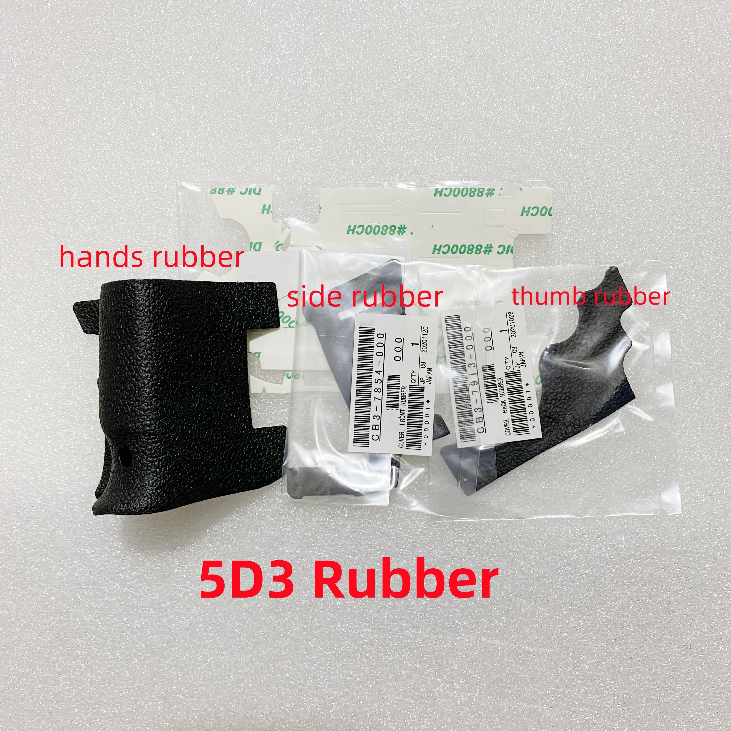

Новый оригинальный набор резинок для Canon 5D3 5DIII 5D Mark III, резиновая боковая резина и запасные части для большого пальца