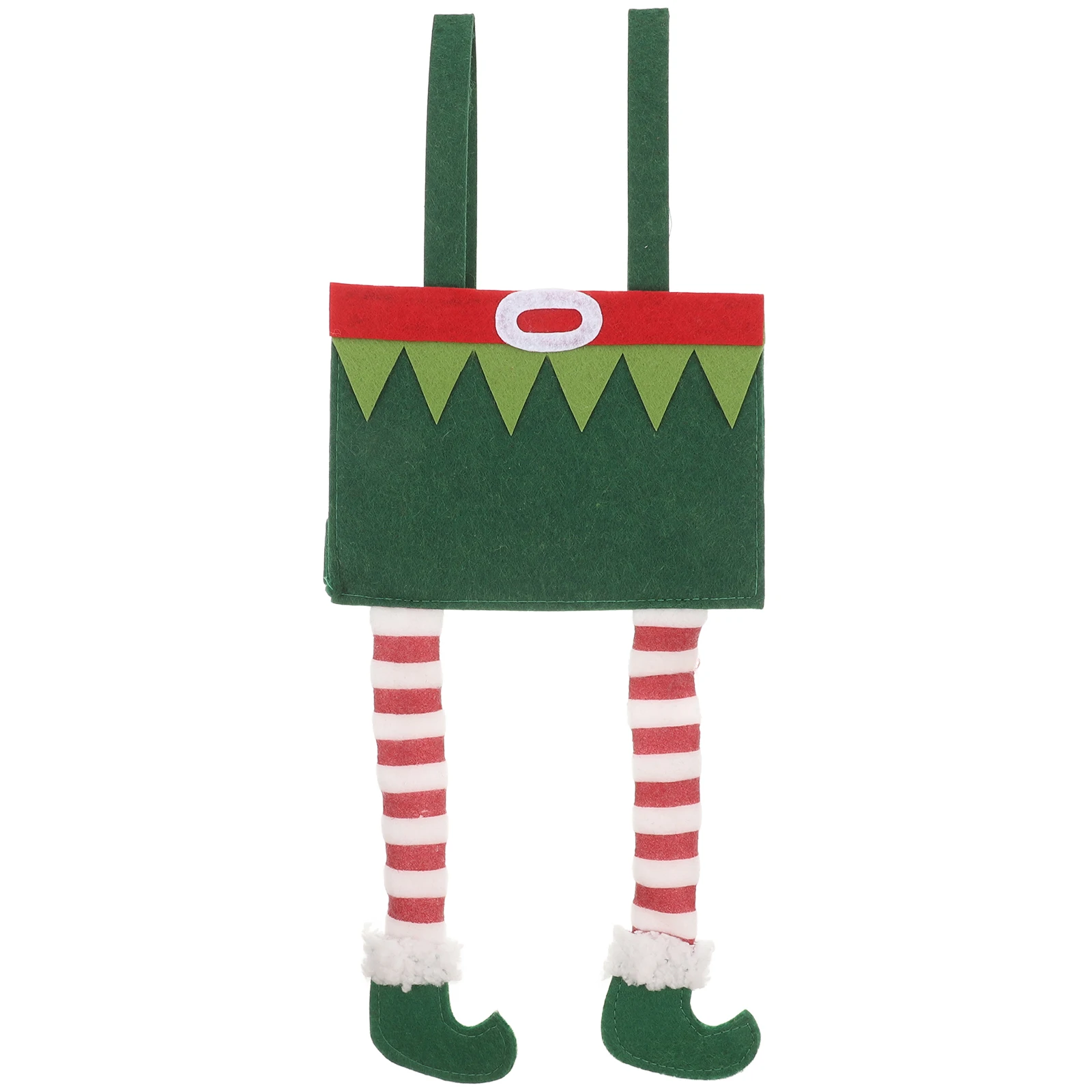 

Christmas Gift Bag Red Handles Candy Bags for Party Favors Treat Bags Reusable Shopping Bag Christmas Packaging
