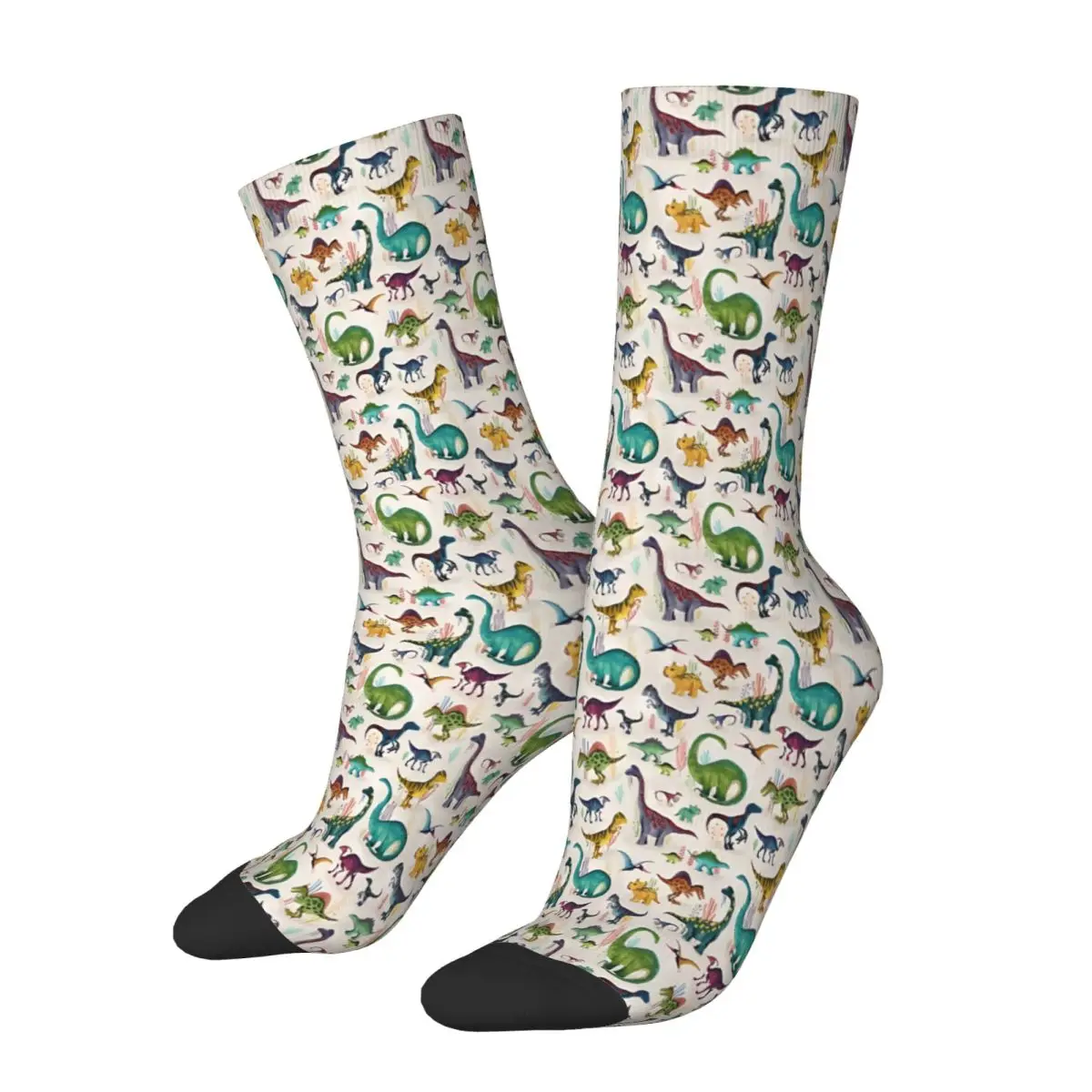 Bright Dinosaurs Socks Male Mens Women Winter Stockings Harajuku