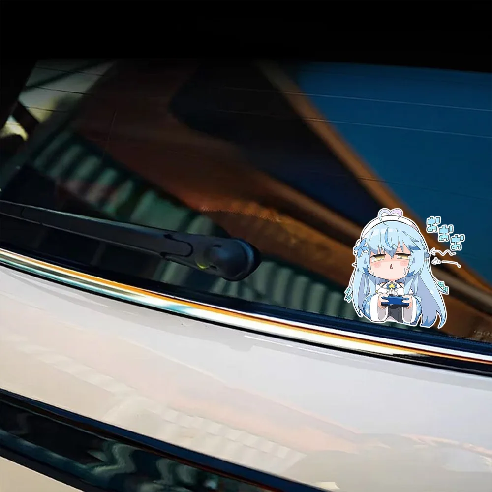 Hololive Yukihana Lamy Merchandise Decal Creative&Funny Sticker for Cartoon Fans&Lover,High Quality for Car Truck Moto & Laptops