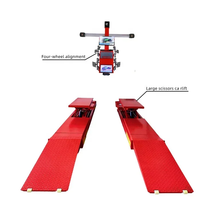 Wheel positioner launches K-G603D wheel positioner Mobile intelligent four-wheel positioner