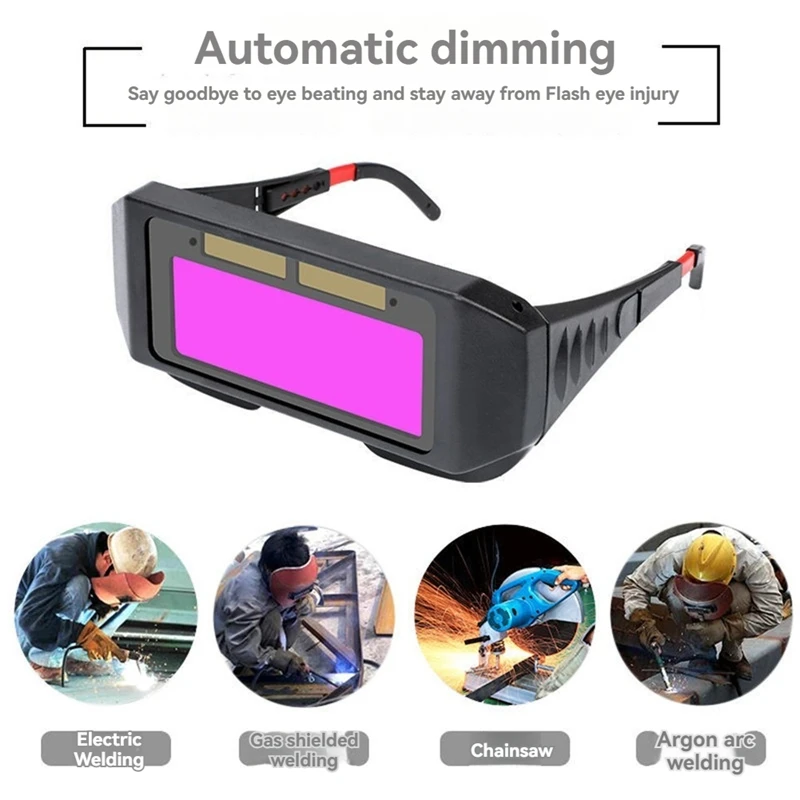 Welding Goggles Automatic Light-Changing Welding Glasses For Welders Welding Protection Glasses For Welding