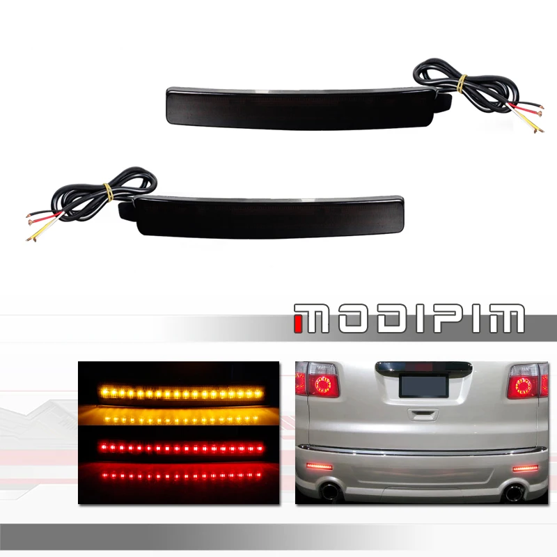 

Rear Bumper Reflector Tail/Brake LED Lights Rear Fog Lights For Cadillac SRX, Chevrolet Traverse, GMC Acadia Denali, Acadia SL