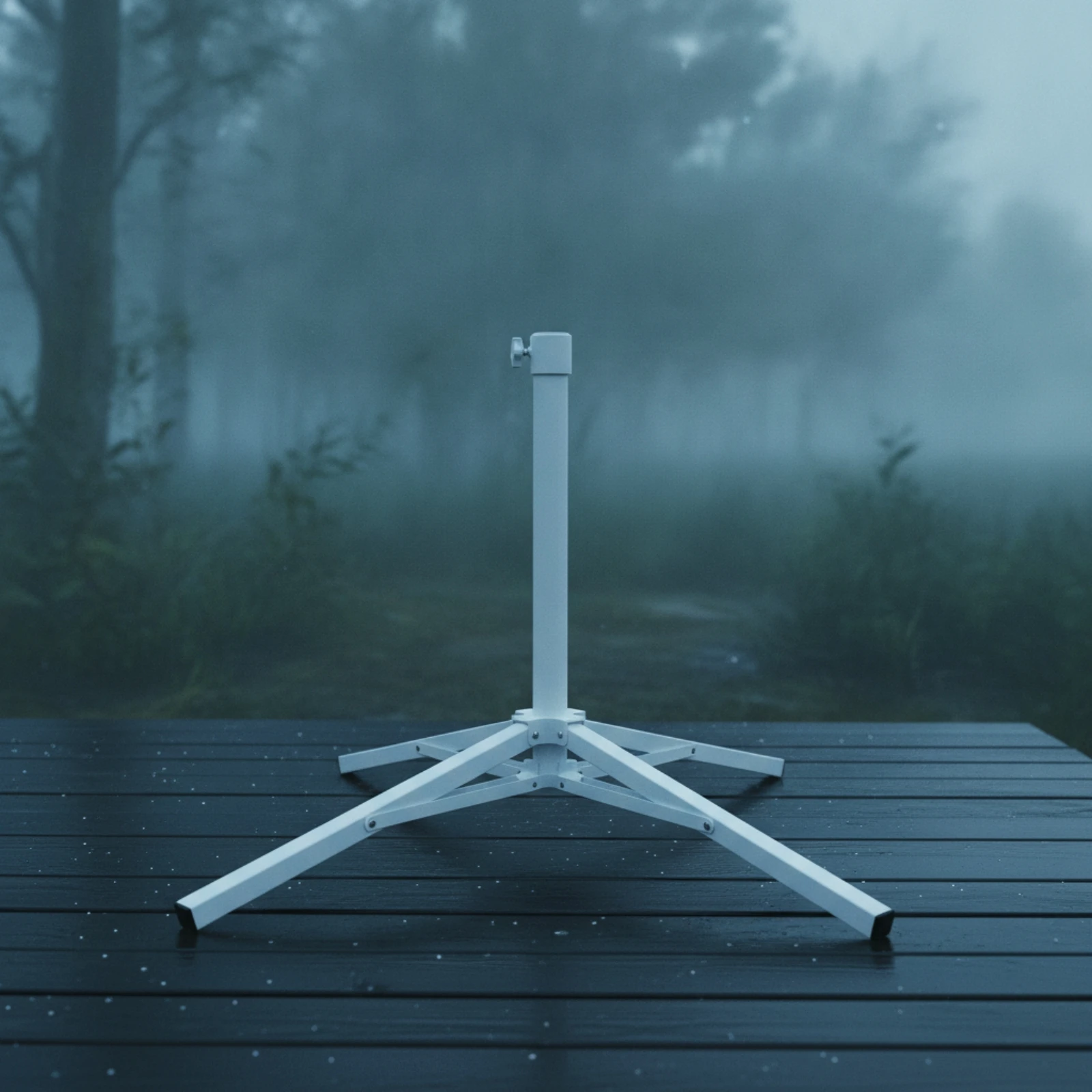 Fishing Umbrella Base Lightweight Umbrella Base with Folding Legs Outdoor Equipment Stable Long-Lasting for Anglers, Lakeside