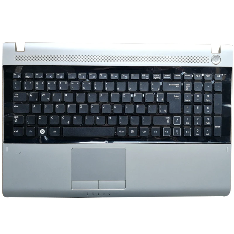 Laptop upper cover for Samsung RV509 RV511 RV515 RV520 E3511 palm rest keyboard case shell RU BR LA SP GR