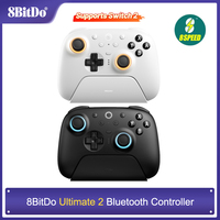 8BitDo - Ultimate 2 Wireless Bluetooth Controller with Charging Dock 8Speed for Nintendo Switch / Switch 2,PC,Windows 10,11