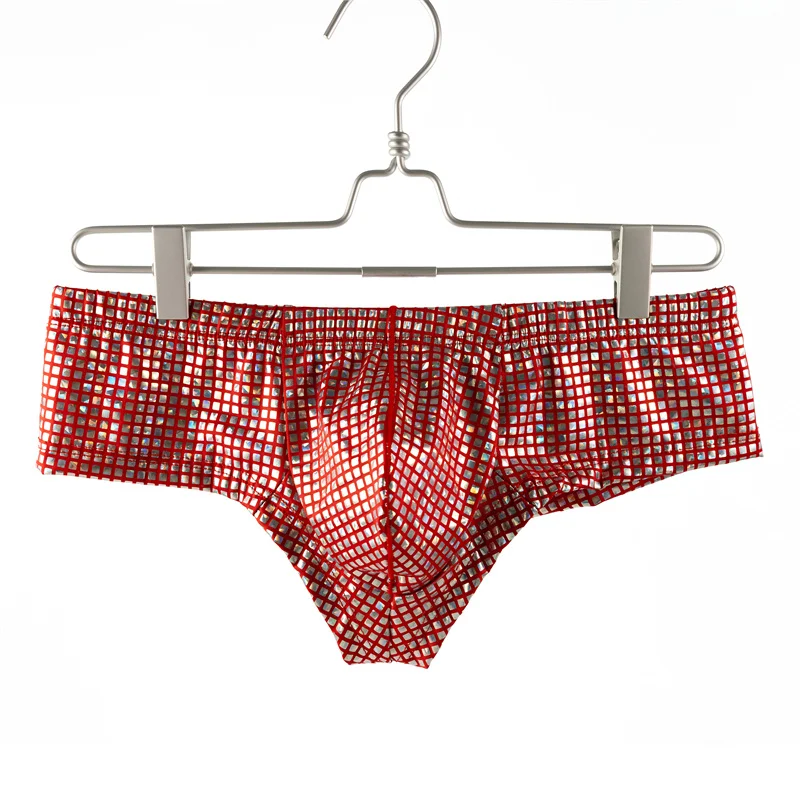 Bikini Men Swimwear Boxers Mens Underwear Ball Pouch Swimming Trunks Tight Shorts Leather Micro Boxershorts Lowrise Underpants image 3