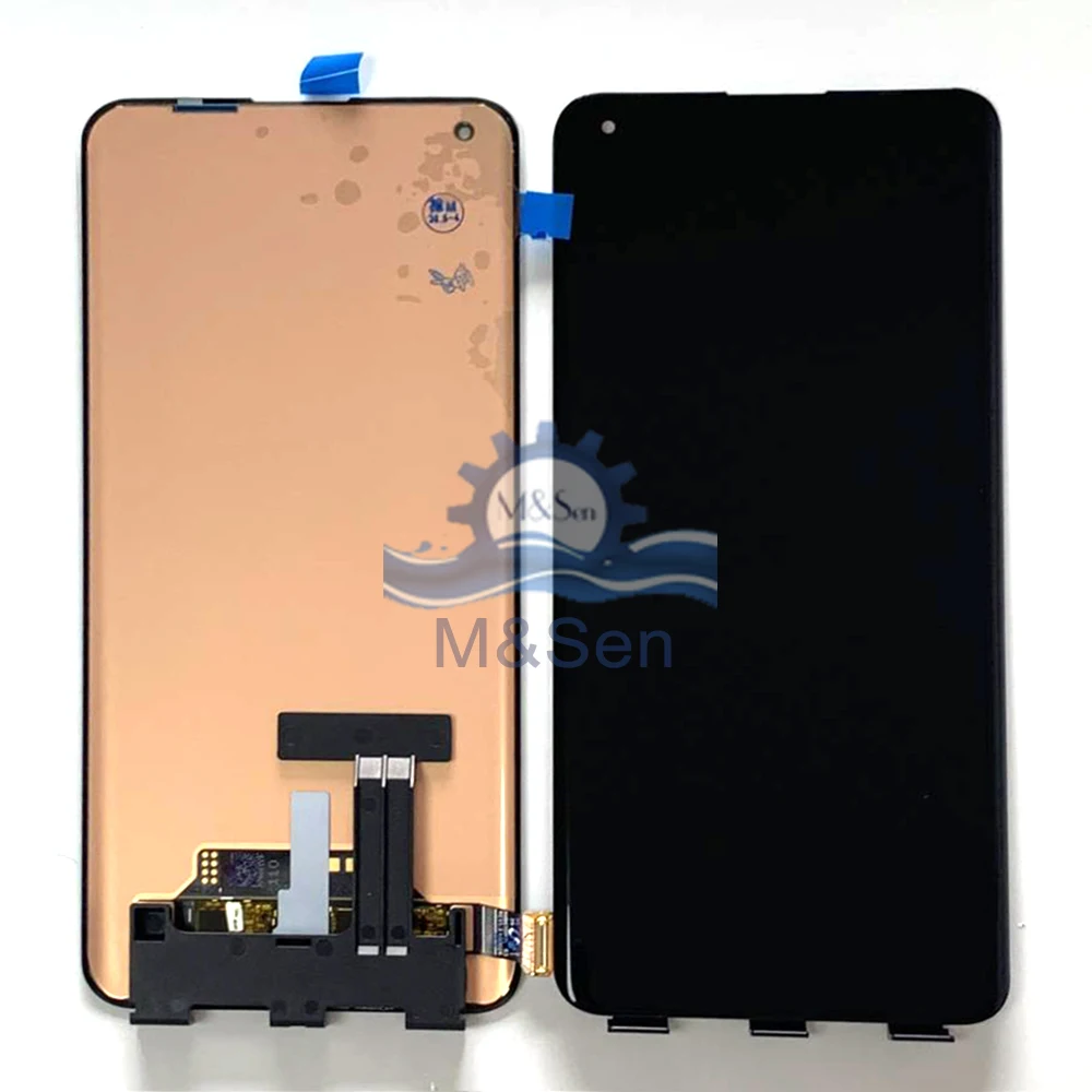 Original 6.7\'\'For Oppo Find X3 PEDM00 LCD Screen Display Amoled Touch Panel Digitizer For Oppo Find X3 Pro CPH2173 Frame