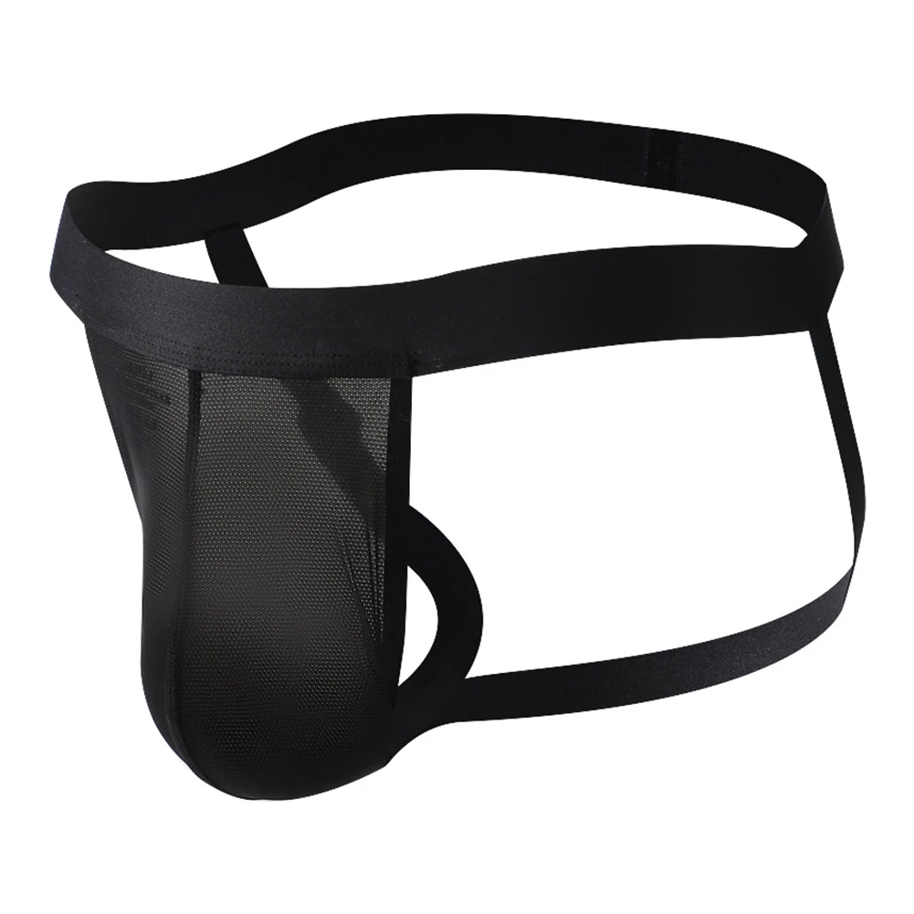 

Fashion Mens Underwear Underpants Bulge Pouch G-String Ice Silk Lightweight Low Waist Quick Drying Regular Sexy