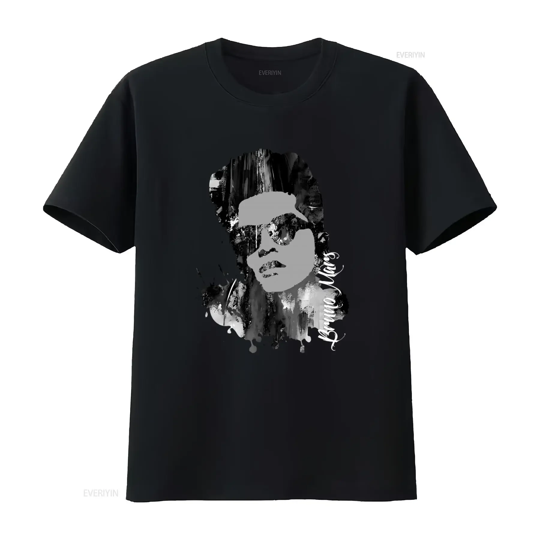Stylish Vintage Bruno Mars Fan T Shirt Retro Design Available in Sizes S 5XL vintage Washed Breathable Stretched fashion
