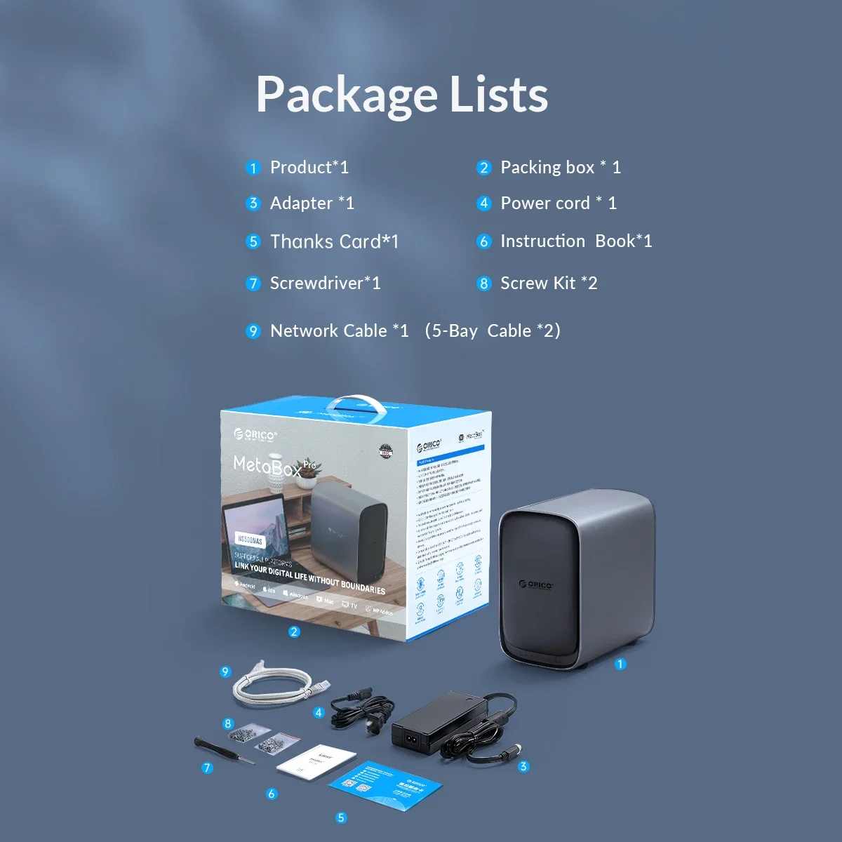 خادم تخزين سحابي خاص من أوريكو، خادم الوسائط Plex، Netwerk، خادم الإنترنت، 5 خليج، رباعي النواة، 2.8 جيجا هرتز #5