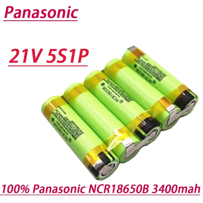 original Panasonic NCR18650B 12V 16.8V 21V 25V battery pack NCR18650B 3400mah 20A Shula screwdriver battery discharge current