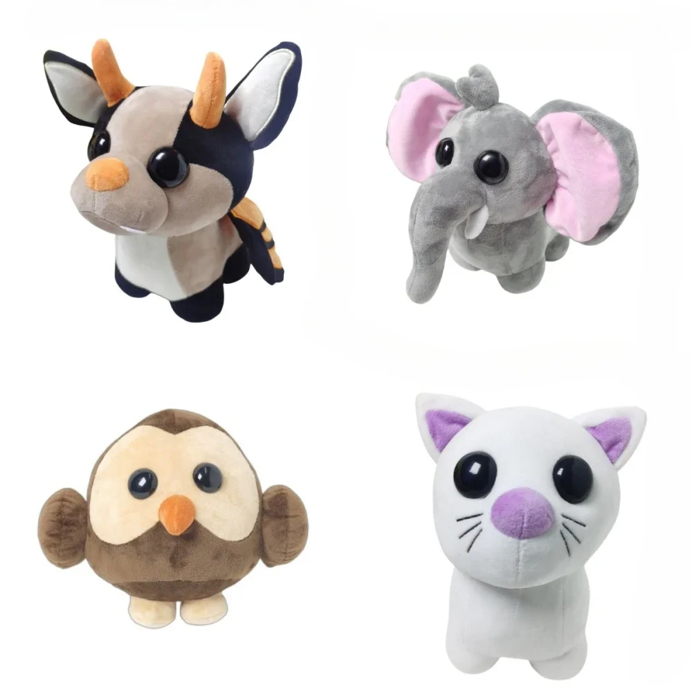 Adote Me mascota murciélago dragón me adoptado juguete de peluche sombra dragón perro relleno Animal muñeca juguete suave cumpleaños Halloween regalo de Navidad