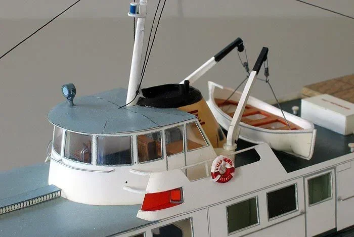 1:100 DIY Papier Puzzel Model Craft Grappig Onderwijs Speelgoed Schoonheid Wit Pools Kust Ferry Cruiseboot Schip voor Kinderen Handgemaakt