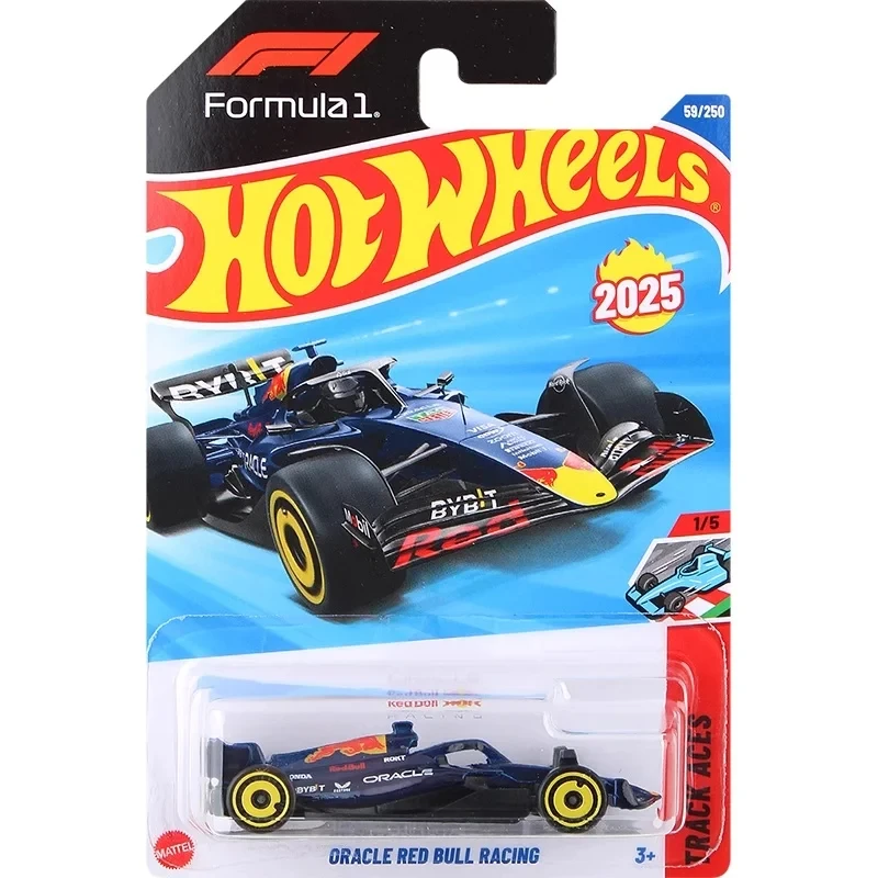 

Новая модель колесного автомобиля 2025 Red Bull Racing Diecast Mattel Formula 1 C, чехол Oracle Mclaren, модель автомобиля из сплава на заказ, детские праздничные игрушки