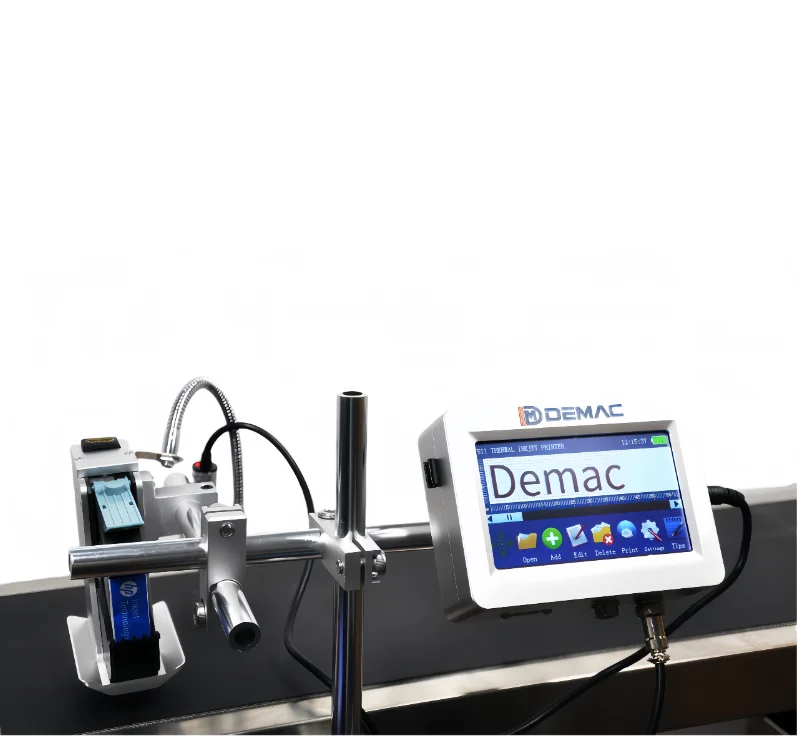 

DEMAC Online Ink Jet Coding Machine package Inkjet Printer batch QR code expiry date paper film box carton