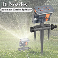 Oscillating Sprinkler Lawn Swing Sprinkler Adjustable Flow Watering Irrigation System Watering Device for Plants Grasses Flowers