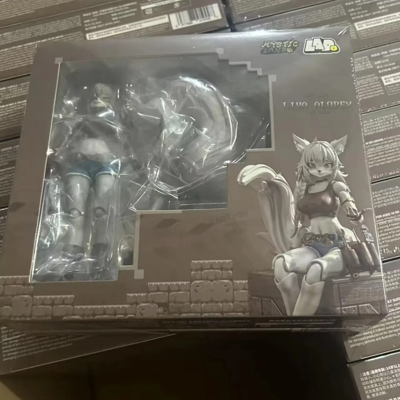 Caliente Ladotoys Era-001 Liya-Alopex Fix Ver. Modelo en Stock juguetes coleccionables 1/12 Fox hermosa chica mística tierra peluda Fandom juguetes